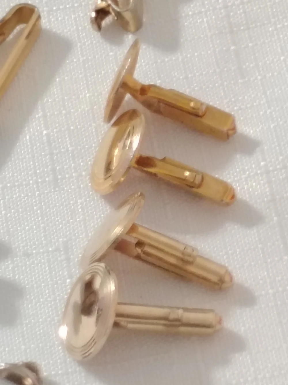 Collection Of Vintage Cufflinks & Tie Tack Lot Of 7 Items